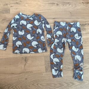 Posh Peanut Football Pajama Set